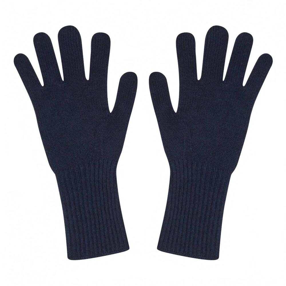 NEW JUMPER1234 women's cashmere gloves in navy